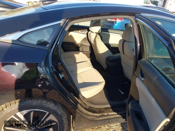 2017 Honda Civic Sedan EX-T with VIN 19XFC1E35HE030656, listed as a IAAI auction lot 38313363 with 128,344 mi miles. Bid and sale history available at carsss.com. Image 8.