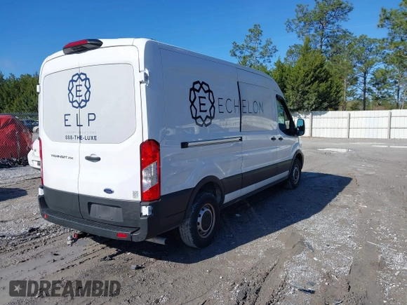 2023 Ford Transit Cargo with VIN 1FTBR1C87PKA82667, listed as a IAAI auction lot 41851303 with 40,648 mi miles. Bid and sale history available at carsss.com. Image 4.
