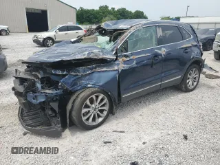 2017 Lincoln MKC Select with VIN 5LMCJ2D91HUL31598, listed as a Copart auction lot 60510665 with 129,165 mi miles and Salvage title. Bid and sale history available at DreamBid. Image 1.