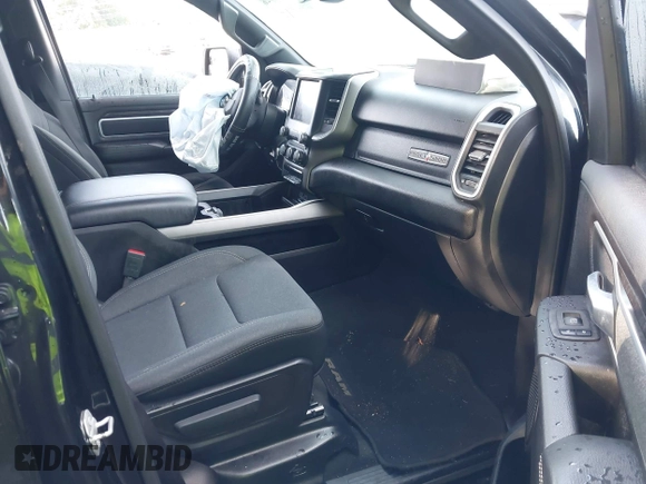 2022 Ram 1500 Big Horn with VIN 1C6RREBG0NN218347, listed as a IAAI auction lot 42498136 with 52,997 mi miles and . Bid and sale history available at DreamBid. Image 5.