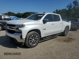 2019 Chevrolet Silverado 1500 LT with VIN 3GCUYDED9KG202458, listed as a Copart auction lot 50389445 with 46,311 mi miles and Salvage Title. Bid and sale history available at carsss.com. Image 1.