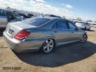 2010 Mercedes-Benz S-Class S 550 with VIN WDDNG7BB8AA332133, listed as a Copart auction lot 48731265 with 127,794 mi miles and Salvage Title. Bid and sale history available at carsss.com. Image 3.
