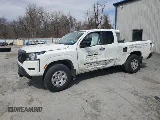 2022 Nissan Frontier S with VIN 1N6ED1CM5NN623040, listed as a Copart auction lot 49469315 with 57,510 mi miles and Salvage Title. Bid and sale history available at carsss.com. Image 1.