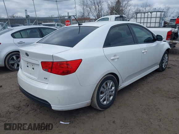 2012 Kia Forte EX with VIN KNAFU4A20C5624617, listed as a IAAI auction lot 41918511 with 120,152 mi miles. Bid and sale history available at carsss.com. Image 4.