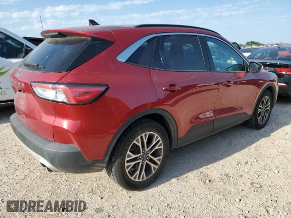 2021 Ford Escape SEL with VIN 1FMCU0H68MUA08240, listed as a Copart auction lot 52863715 with 70,563 mi miles and Clean title. Bid and sale history available at DreamBid. Image 3.