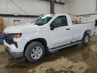 2024 Chevrolet Silverado 1500 Work Truck with VIN 3GCNAAED6RG346499, listed as a Copart auction lot 50936585 with 4,470 mi miles and Clean Title. Bid and sale history available at carsss.com. Image 1.