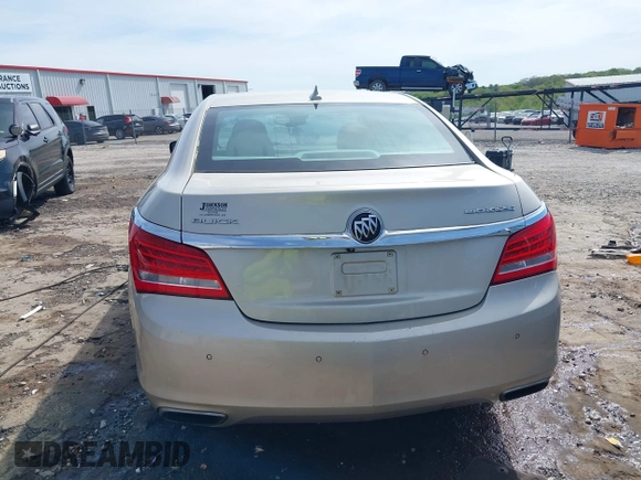 2014 Buick LaCrosse Premium I with VIN 1G4GD5G37EF197099, listed as a IAAI auction lot 42000201 with 199,212 mi miles and . Bid and sale history available at DreamBid. Image 16.