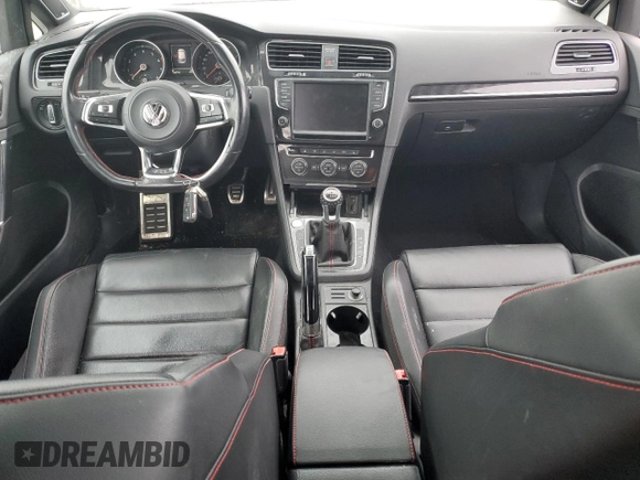 2016 Volkswagen Golf GTI SE with VIN 3VW5T7AU9GM051721, listed as a Copart auction lot 46469375 with 154,734 mi miles and Salvage Title. Bid and sale history available at carsss.com. Image 8.