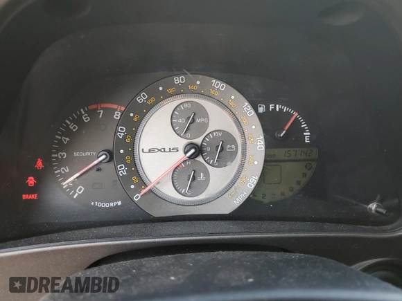 2001 Lexus IS 300/350 z VIN JTHBD182110029807, wystawiony jako Copart lot #56356605 z przebiegiem 157 141 mil mil oraz Szkody całkowita. Historia ofert i sprzedaży dostępna na DreamBid. Obrazek 9.