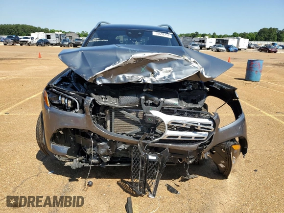 2021 Mercedes-Benz GLS 450 with VIN 4JGFF5KE1MA472444, listed as a Copart auction lot 50698214 with 47,947 mi miles and . Bid and sale history available at DreamBid. Image 5.