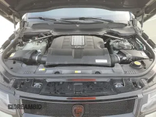 2022 Land Rover Range Rover Sport SVR with VIN SALWZ2RE0NA216483, listed as a Copart auction lot 85143204 with Not Provided miles and Non Repairable. Bid and sale history available at DreamBid. Image 14.