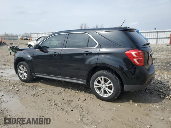 2017 Chevrolet Equinox LS with VIN 2GNFLEEK9H6250713, listed as a Copart auction lot 53553035 with 212,727 mi miles and Non Repairable. Bid and sale history available at DreamBid. Image 2.