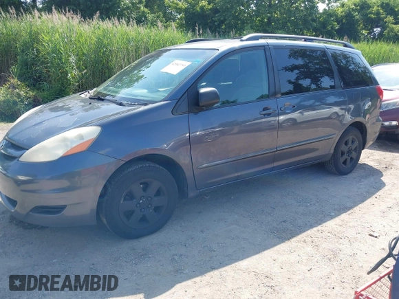 2006 Toyota Sienna CE z VIN 5TDZA23CX6S440948, wystawiony jako IAAI lot #42582759 z przebiegiem 238 185 mil mil oraz . Historia ofert i sprzedaży dostępna na DreamBid. Obrazek 2.