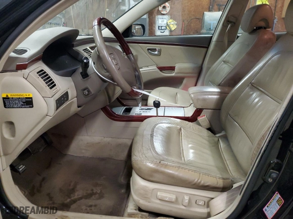2006 Hyundai Azera SE with VIN KMHFC46F56A130424, listed as a Copart auction lot 53568095 with 183,797 mi miles and Salvage Title. Bid and sale history available at carsss.com. Image 7.