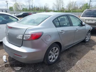 2013 Mazda 3 i SV with VIN JM1BL1TF5D1798081, listed as a IAAI auction lot 42091117 with 137,669 mi miles. Bid and sale history available at carsss.com. Image 4.