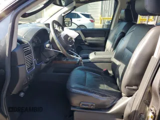 2008 Nissan Titan XE with VIN 1N6AA07D28N329191, listed as a Copart auction lot 42418665 with 213,894 mi miles and Salvage Title. Bid and sale history available at carsss.com. Image 7.