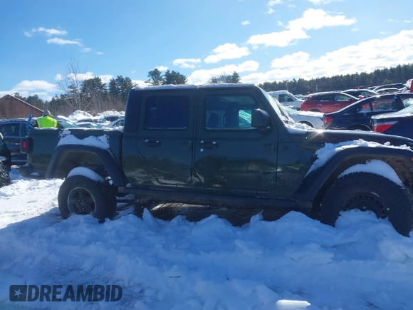 2023 Jeep Gladiator Rubicon with VIN 1C6JJTBG6PL576818, listed as a IAAI auction lot 41515428 with 10,271 mi miles and . Bid and sale history available at DreamBid. Image 13.