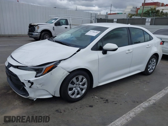 2023 Toyota Corolla Hybrid LE with VIN JTDBCMFE3PJ010097, listed as a IAAI auction lot 41786656 with 50,775 mi miles. Bid and sale history available at carsss.com. Image 17.