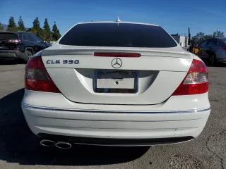 2009 Mercedes-Benz CLK 550 with VIN WDBTJ72HX9F264261, listed as a Copart auction lot 89173605 with Not Provided miles and Salvage Title. Bid and sale history available at DreamBid. Image 6.