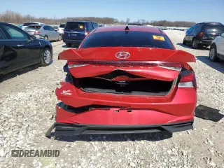 2021 Hyundai Elantra SEL with VIN 5NPLS4AG8MH040829, listed as a Copart auction lot 51252405 with Not Provided miles and Non Repairable. Bid and sale history available at carsss.com. Image 6.