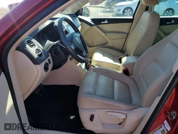 2010 Volkswagen Tiguan with VIN WVGAV9AX4AW003953, listed as a Copart auction lot 48369585 with 108,467 mi miles and Salvage Title. Bid and sale history available at DreamBid. Image 7.