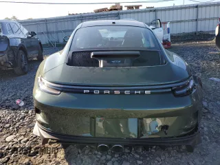 2022 Porsche 911 GT3 with VIN WP0AC2A9XNS270305, listed as a Copart auction lot 57119824 with 4,926 mi miles and Salvage Title. Bid and sale history available at carsss.com. Image 6.