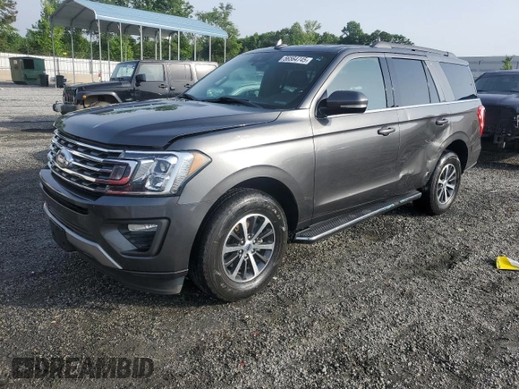 2018 Ford Expedition XLT with VIN 1FMJU1HT2JEA42800, listed as a Copart auction lot 56564745 with 53,878 mi miles and Salvage title. Bid and sale history available at DreamBid. Image 1.