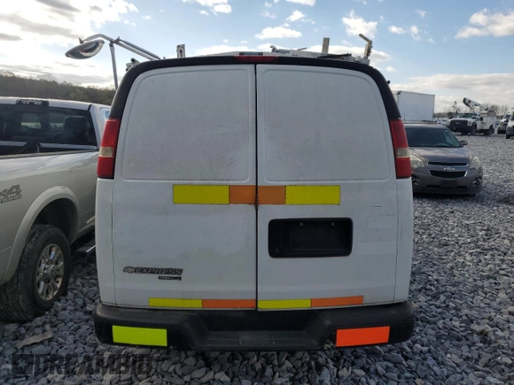 2012 Chevrolet Express Cargo z VIN 1GCWGFCA8C1172661, wystawiony jako Copart lot #47200685 z przebiegiem Nie podano mil oraz Czysty tytuł • Clean title. Historia ofert i sprzedaży dostępna na DreamBid. Obrazek 6.