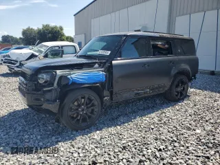 2024 Land Rover Defender X-Dynamic SE с VIN SALE2FEU1R2334322, выставлен на аукционе Copart как лот 61026585 с пробегом 6 280 миль миль и На запчасти • Non repairable. История ставок и продаж доступна на DreamBid. Изображение 1.