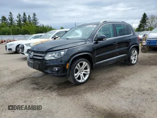 2012 Volkswagen Tiguan SE z VIN WVGBV7AXXCW575864, wystawiony jako Copart lot #58721305 z przebiegiem 184 907 mil mil oraz Czysty tytuł • Clean title. Historia ofert i sprzedaży dostępna na DreamBid. Obrazek 1.