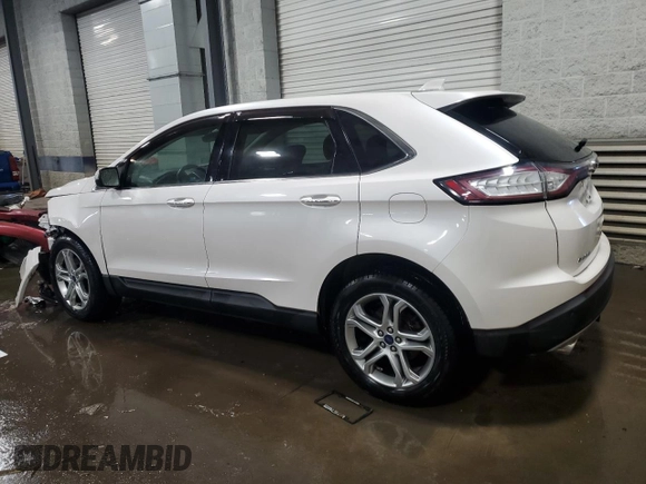 2016 Ford Edge Titanium with VIN 2FMPK4K86GBC48759, listed as a Copart auction lot 88236975 with 152,911 mi miles and Salvage Title. Bid and sale history available at carsss.com. Image 2.