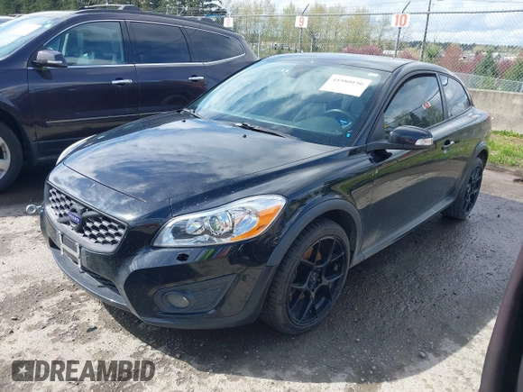 2011 Volvo C30 with VIN YV1672MK4B2198306, listed as a IAAI auction lot 41980156 with 205,771 mi miles. Bid and sale history available at carsss.com. Image 2.