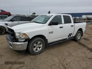 2018 Ram 1500 Express z VIN 1C6RR7KG7JS283655, wystawiony jako Copart lot #52085555 z przebiegiem 128 920 mil mil oraz Czysty tytuł • Clean title. Historia ofert i sprzedaży dostępna na DreamBid. Obrazek 1.