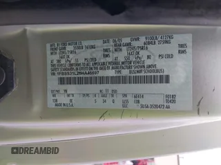 2006 Ford Econoline Passenger XL с VIN 1FBSS31L26HA46697, выставлен на аукционе IAAI как лот 42234645 с пробегом 143 198 миль миль и . История ставок и продаж доступна на DreamBid. Изображение 9.