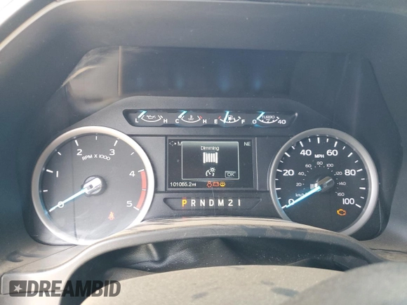 2019 Ford F-250 XL with VIN 1FT7W2BT0KEC17148, listed as a Copart auction lot 61570235 with 101,065 mi miles and Salvage title. Bid and sale history available at DreamBid. Image 9.