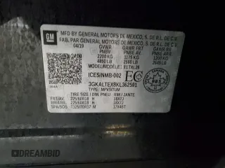 2019 GMC Terrain SLE z VIN 3GKALTEX8KL362591, wystawiony jako Copart lot #56925835 z przebiegiem 62 799 mil mil oraz Szkody całkowita. Historia ofert i sprzedaży dostępna na DreamBid. Obrazek 13.