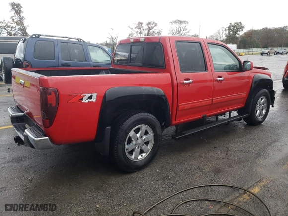 2011 Chevrolet Colorado LT w/2LT with VIN 1GCHTDFE1B8119295, listed as a Copart auction lot 78366574 with 178,810 mi miles and Salvage Title. Bid and sale history available at carsss.com. Image 3.