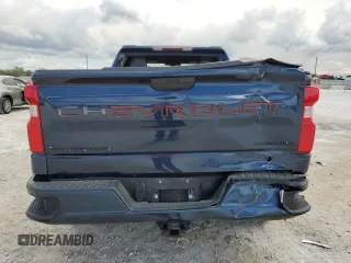 2020 Chevrolet Silverado 1500 Custom with VIN 1GCRWBEK4LZ367009, listed as a Copart auction lot 47017405 with 61,900 mi miles and Non Repairable. Bid and sale history available at carsss.com. Image 6.
