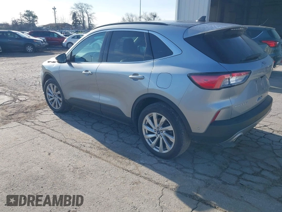 2021 Ford Escape Titanium с VIN 1FMCU9J94MUB12667, выставлен на аукционе IAAI как лот 41967366 с пробегом 37 545 миль миль и . История ставок и продаж доступна на DreamBid. Изображение 3.