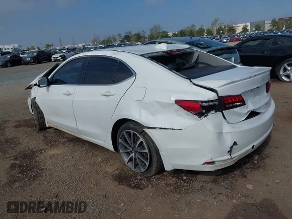 2016 Acura TLX Technology with VIN 19UUB2F52GA003305, listed as a IAAI auction lot 41861442 with 44,709 mi miles and . Bid and sale history available at DreamBid. Image 3.
