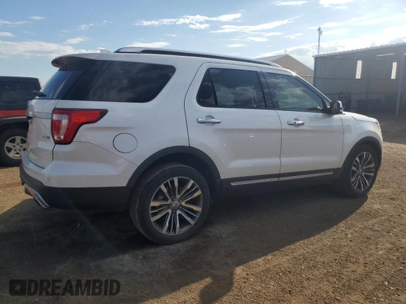 2016 Ford Explorer Platinum с VIN 1FM5K8HT9GGA14165, выставлен на аукционе Copart как лот 60093875 с пробегом 143 395 миль миль и Списание • Salvage title. История ставок и продаж доступна на DreamBid. Изображение 3.