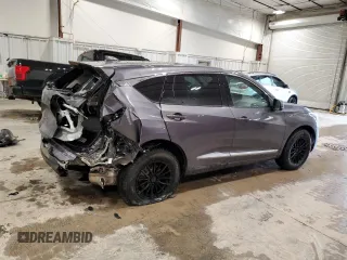 2021 Acura RDX w/Advance Package with VIN 5J8TC2H73ML045232, listed as a Copart auction lot 86669304 with 26,714 mi miles and Salvage Title. Bid and sale history available at carsss.com. Image 3.