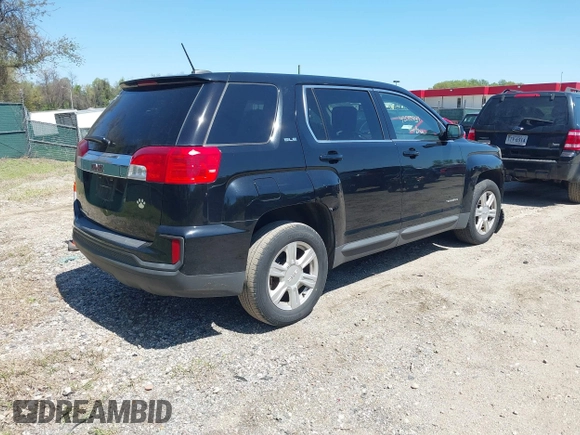 2016 GMC Terrain SLE with VIN 2GKALMEK9G6201723, listed as a IAAI auction lot 42059847 with 146,881 mi miles. Bid and sale history available at carsss.com. Image 4.