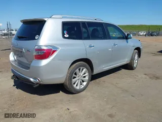 2008 Toyota Highlander Hybrid Limited with VIN JTEEW44AX82007693, listed as a IAAI auction lot 41765472 with 273,190 mi miles. Bid and sale history available at carsss.com. Image 4.