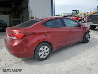 2016 Hyundai Elantra SE with VIN 5NPDH4AE3GH667086, listed as a Copart auction lot 46529045 with 138,200 mi miles and Salvage Title. Bid and sale history available at carsss.com. Image 3.