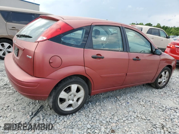 2005 Ford Focus S with VIN 3FAFP37N75R130668, listed as a Copart auction lot 52897015 with 222,043 mi miles and Non repairable. Bid and sale history available at DreamBid. Image 3.
