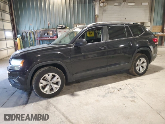 2018 Volkswagen Atlas SE with VIN 1V2LR2CA3JC507766, listed as a Copart auction lot 52776225 with 152,480 mi miles and Salvage title. Bid and sale history available at DreamBid. Image 1.
