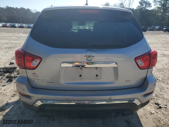 2017 Nissan Pathfinder SL with VIN 5N1DR2MN6HC912100, listed as a Copart auction lot 49237005 with 92,173 mi miles and Salvage Title. Bid and sale history available at carsss.com. Image 6.