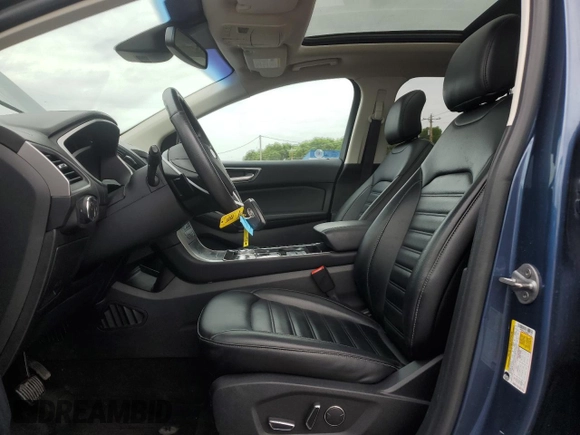2019 Ford Edge SEL with VIN 2FMPK4J93KBB77765, listed as a Copart auction lot 59093015 with 52,753 mi miles and Salvage title. Bid and sale history available at DreamBid. Image 7.
