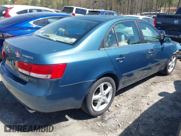 2006 Hyundai Sonata GLS with VIN 5NPEU46F76H077442, listed as a IAAI auction lot 41902475 with 204,978 mi miles and . Bid and sale history available at DreamBid. Image 4.
